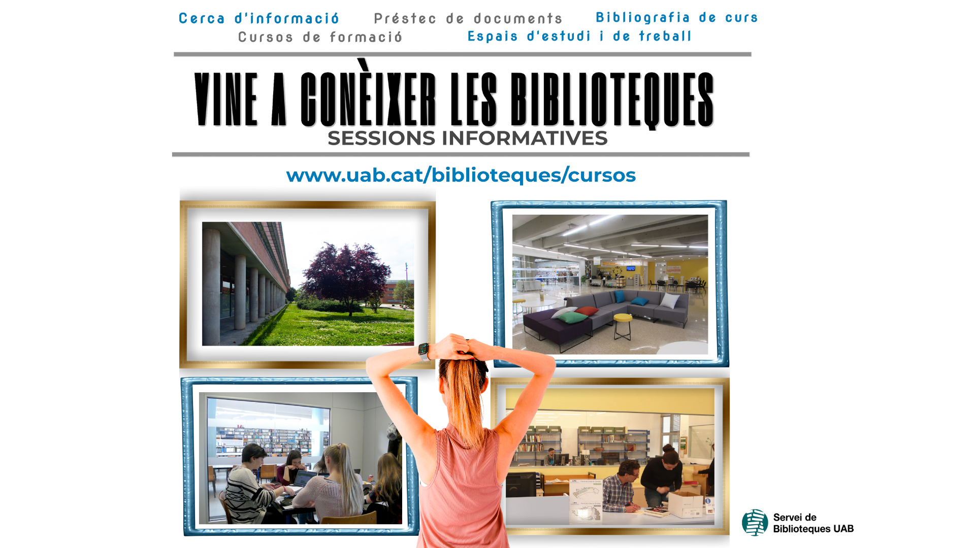 Vine a conèixer la biblioteca